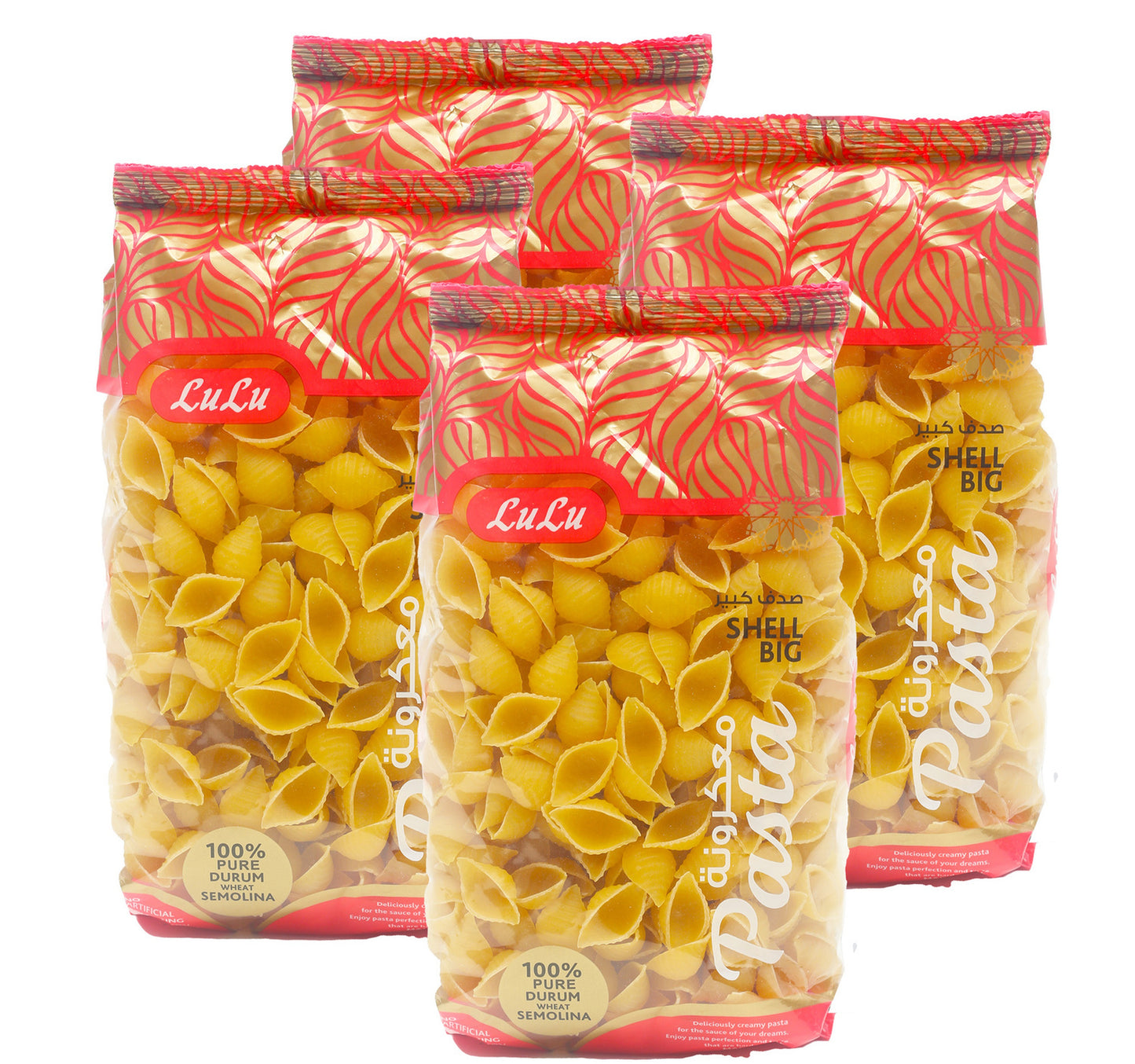 معكرونة لولو ماكاروني شيل كبيرة 4 × 400 غرام