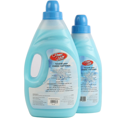 Home Mate Blue Aromatic Fabric Softener 3 Litres + 2 Litres