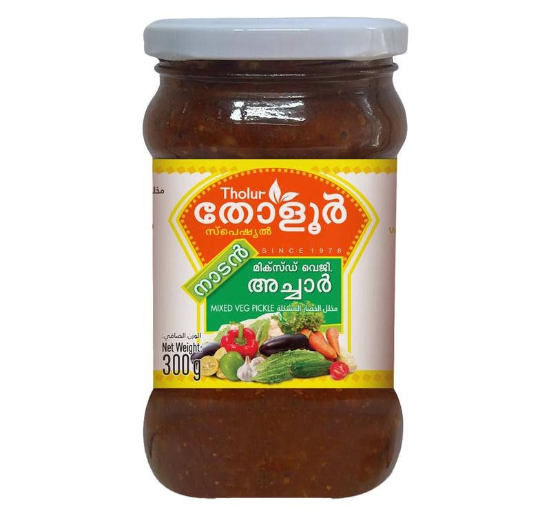 Tholur Mixed Veg Pickle 300 g