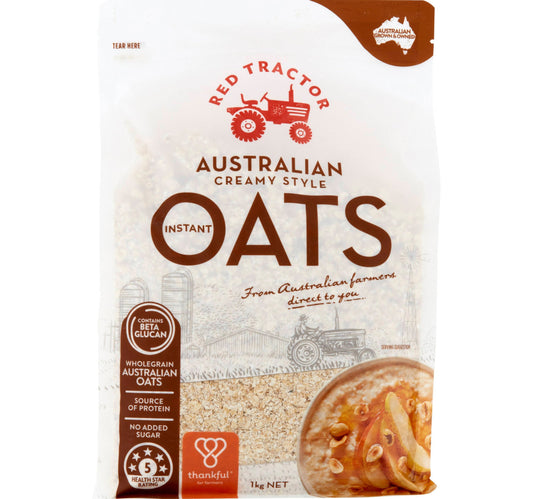 Red Tractor Australian Instant Oats 1 kg