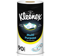 Kleenex Multi Purpose Kitchen Tissue Paper Towel 2ply 90 Sheets 1 Roll