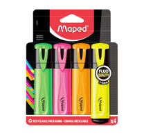 Maped Highlighter Fluo 4pcs MD-742547
