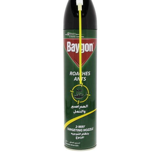 Baygon Roaches Ants 2 Way Targeting 400 ml