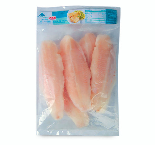 LuLu Frozen White Fish Fillet Pangasius Hypophthalmus 2 kg