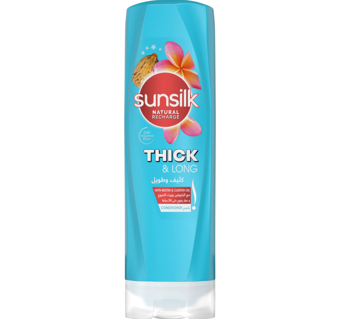 Sunsilk Thick & Long With Biotin & Castor Oil Conditioner 350 ml