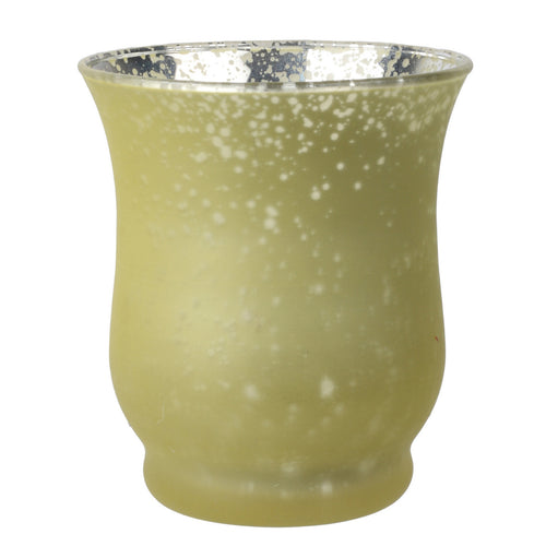 Maple Leaf Glass Candle Holder JW-0709 Assorted
