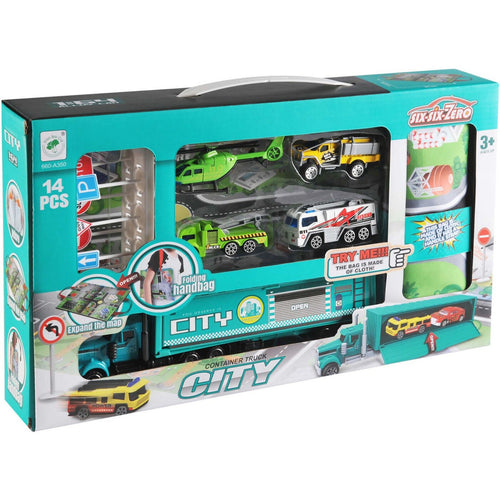 Skid Fusion Truck With Map Play Set 660-A350
