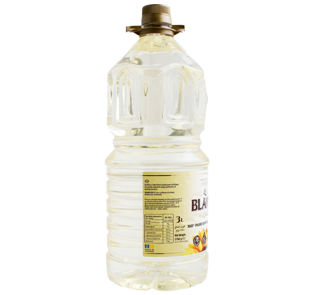 Le Blanc Sunflower Oil 3 Litres