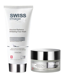 غسول الوجه لتفتيح البشرة من سويس إيميج أبسولوت راديانس 200 مل + كريم النهار 50 مل