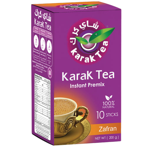 Karak Tea Instant Premix Zafran 10 pcs 200 g