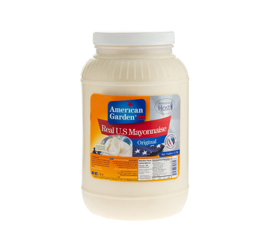 American Garden Real Original Mayonnaise Gluten Free Dairy Free 1 Gallon