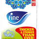 Fine Fluffy Facial Tissue 10 x 200 Sheets