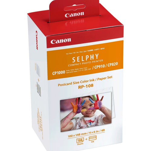 Canon RP-108 High-Capacity Color Ink/Paper Set