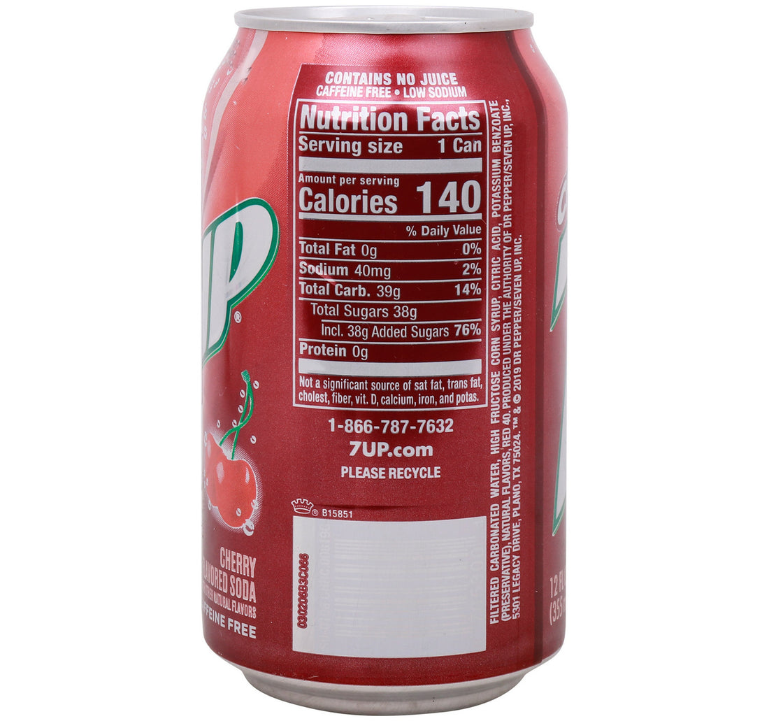 7Up Cherry Can 355 ml