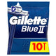شفرات جيليت بلو 2 للرجال للاستخدام مرة واحدة، 10 قطع