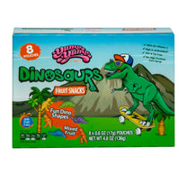 وجبات خفيفة بنكهة الفواكه المتنوعة من يمي يمي ديناصورات، 136 جم