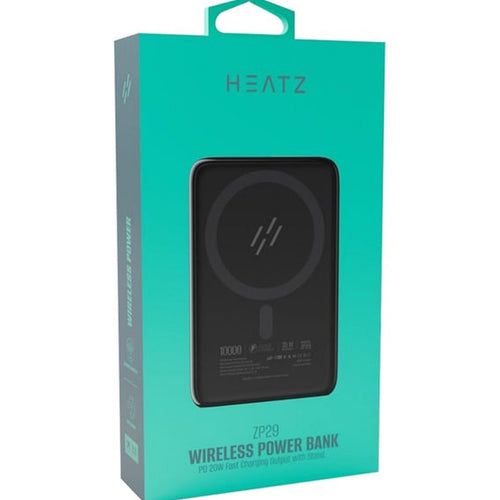 Heatz Wireless Power Bank 10000mAh ZP29 20W Lulu Hypermarket