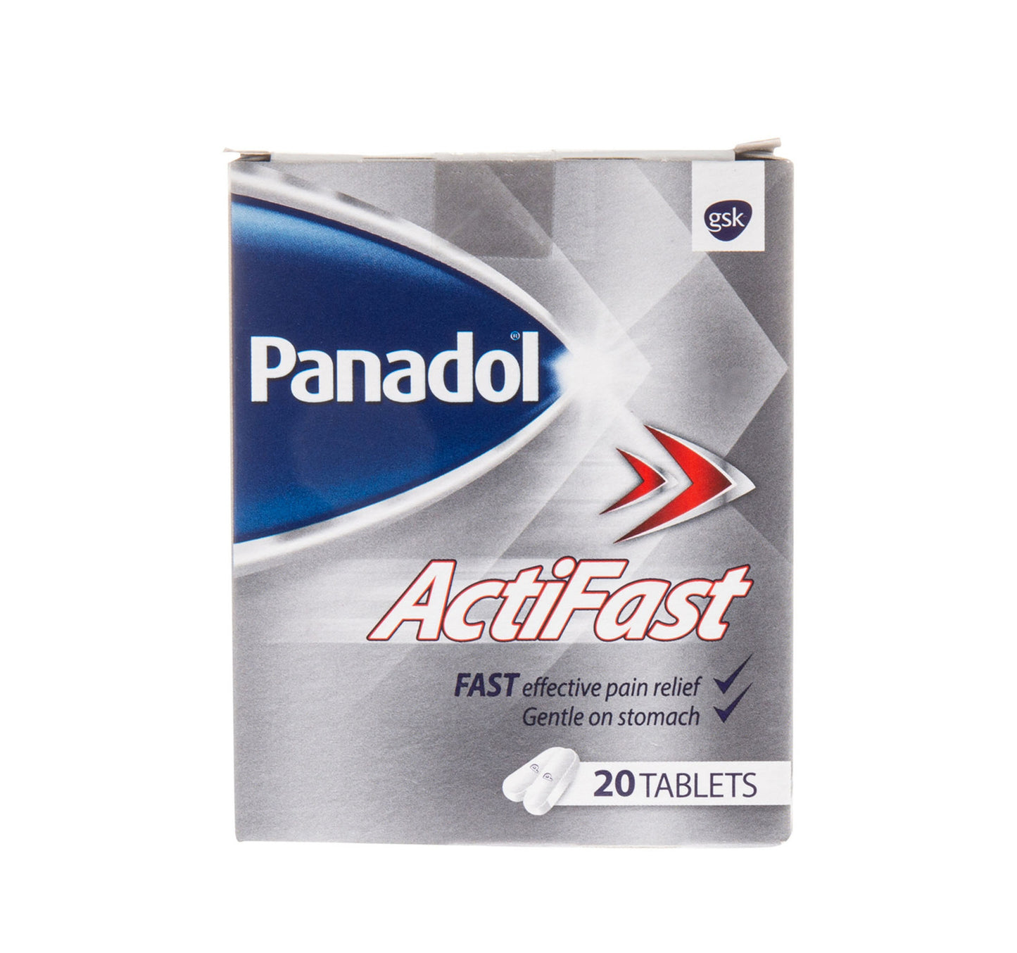 Panadol Actifast Tablets for Fast Pain Relief From Headaches 20pcs