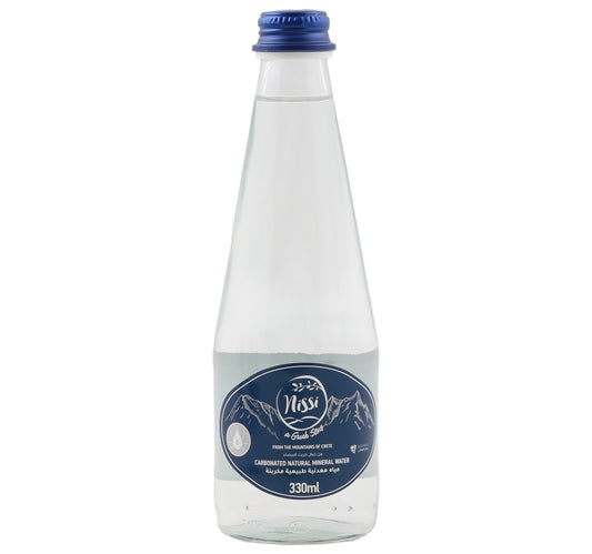 Nissi Sparkling Spring Water Greek Mountain 330 ml