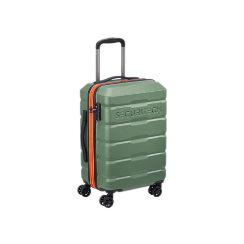 Delsey Securitech Citadel 4Wheel Hard Trolley 54cm Green