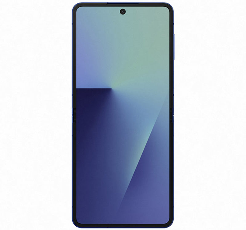 Samsung Galaxy Z Flip7 F766 5G Smartphone, 12 GB RAM, 512 GB Storage, Blue Shadow, SM-F766BDBEMEA