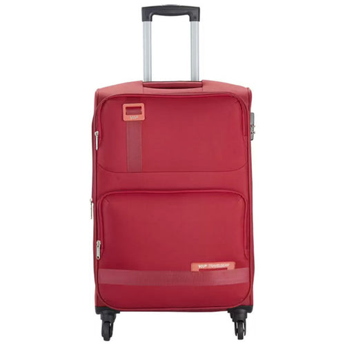 VIP Domina 4 Wheel Soft Trolley 55cm Red + Duffle Bag