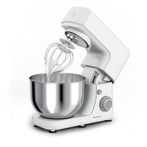 Moulinex Kitchen Machine QA150127 800W,4.8Ltr Steel Bowl