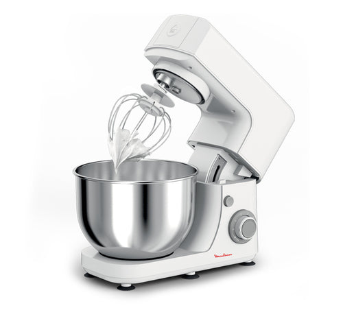 Moulinex Kitchen Machine QA150127 800W,4.8Ltr Steel Bowl