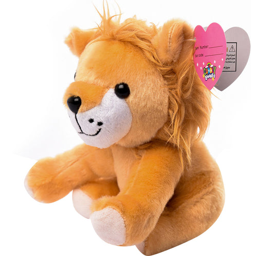 Cuddly Lovables Roary Lion Plush Toy, 15 cm, Orange, CL45