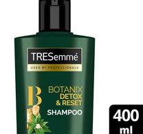 شامبو تريسمي بوتانكس الطبيعي لإزالة السموم وإعادة الضبط بالشاي الأخضر والزنجبيل 400 مل
