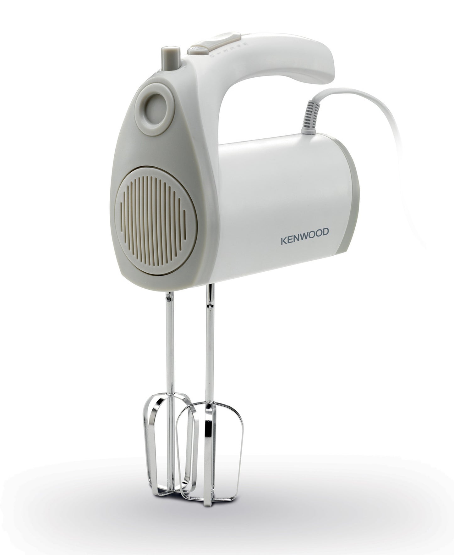 Kenwood Hand Mixer 300W, 5 Speeds plus turbo, Compact and Light Weight with Kneaders and Beaters - HMP20.000WH