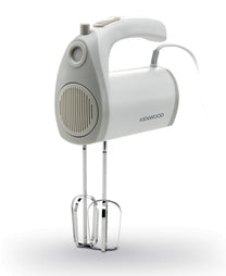 Kenwood Hand Mixer 300W, 5 Speeds plus turbo, Compact and Light Weight with Kneaders and Beaters - HMP20.000WH
