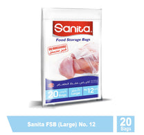 Sanita Food Storage Bags Large No. 12 20 pcs