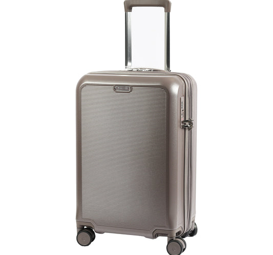 Echolac Sense 4 Wheel Hard Trolley 20" Brown