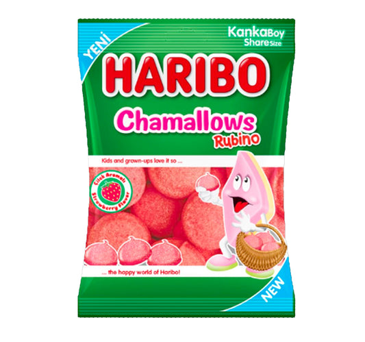 Haribo Strawberry Rubino Chamallows 70 g