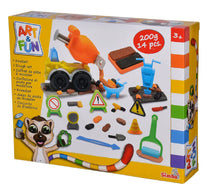 Art and Fun clay set construction site 106324530