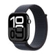 Apple Watch Series 10 GPS, 46 mm Jet Black Aluminium Case with Ink Sport Loop