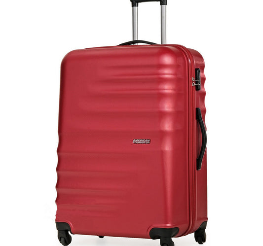American Tourister Preston 4 Wheels Hard Trolley, 77 cm, Red