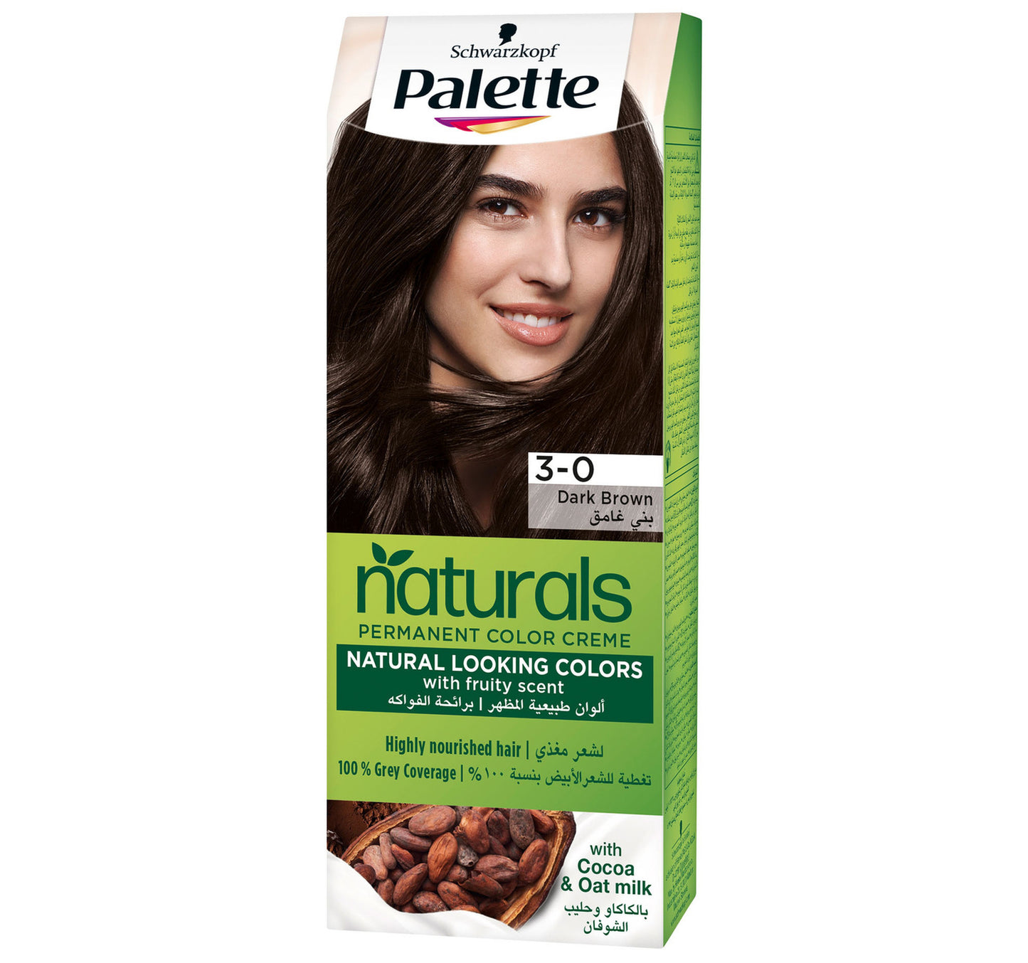 Palette Permanent Naturals Color Creme Dark Brown 3-0 1 pkt