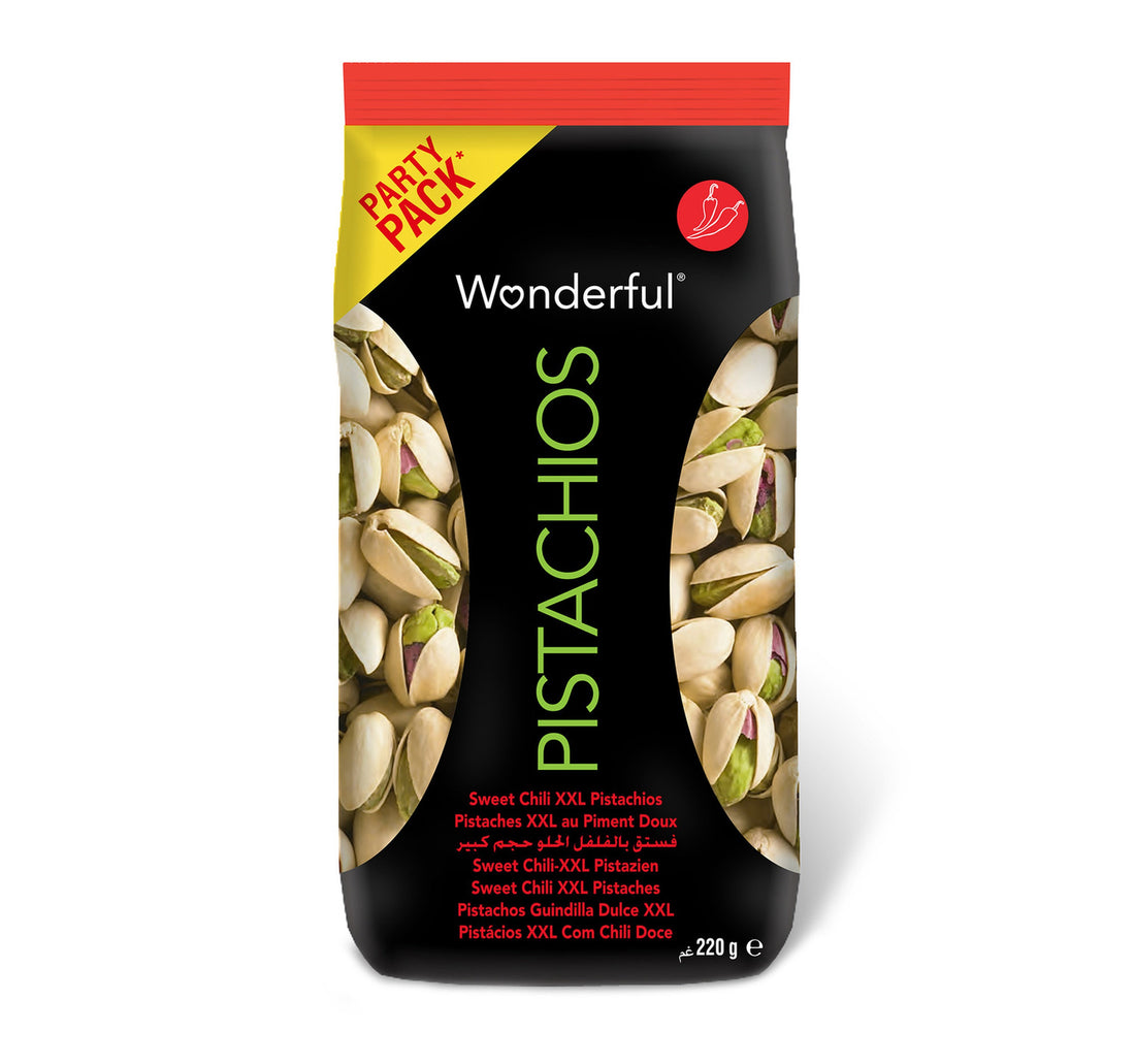 Wonderful Sweet Chili XXL Pistachios 220 g
