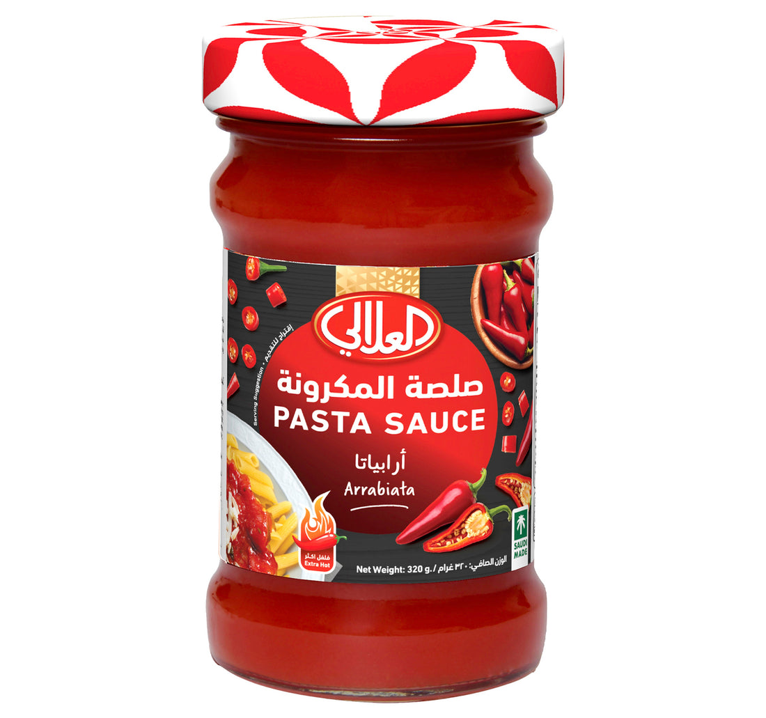 العلالي صلصة مكرونة عربية حارة 320 جم