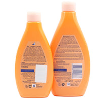 Johnson's Vita-Rich Smoothing Body Wash With Papaya Extract 400 ml + 250 ml