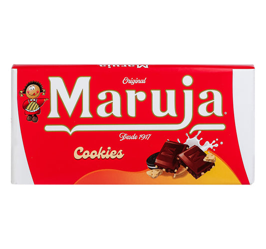 Maruja Compound Chocolate with Milk and Cookies 90g