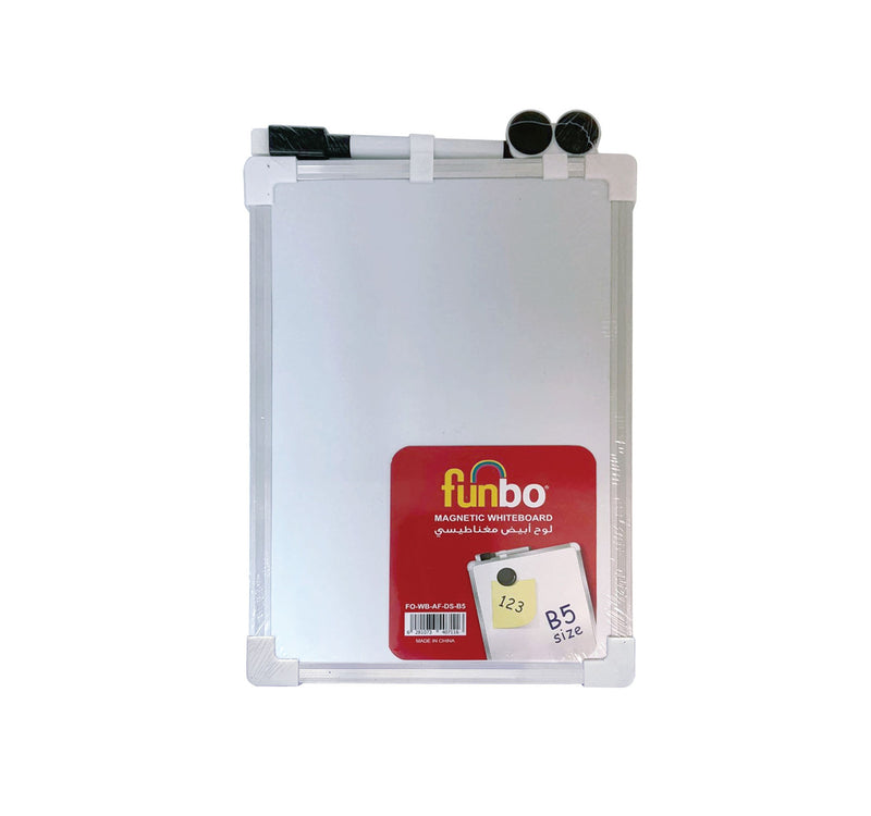Funbo Double Saided Magnetic Whiteboard AFDS B5 (25cm x 17cm)