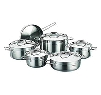 Korkmaz Alfa Plus Cookware Set, 11 pcs, Silver, A1610