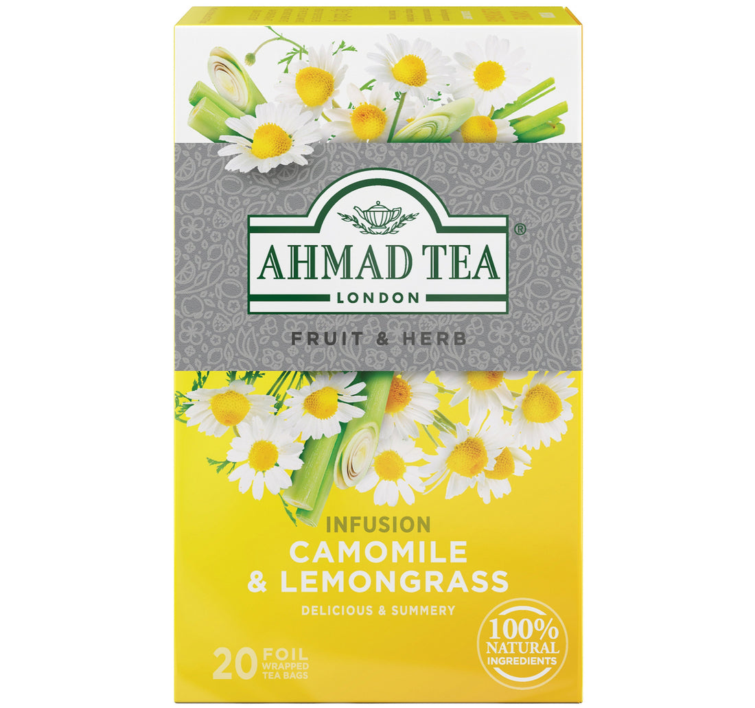 Ahmad Tea Camomile & Lemon Grass Tea 20 Teabags