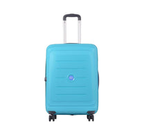VIP 4Wheel Hard Trolley Manama Gold 76cm Blue