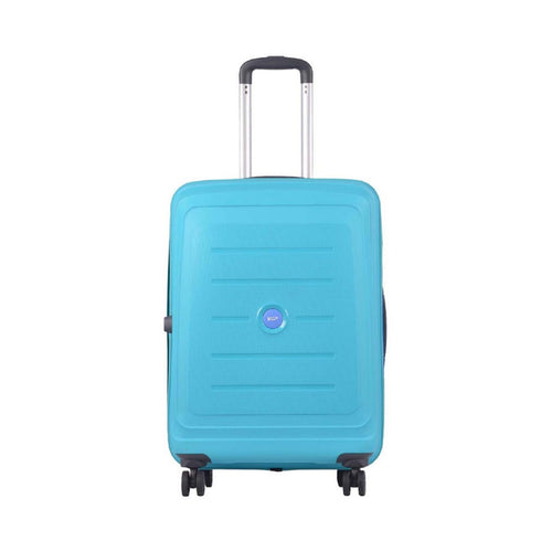 VIP 4Wheel Hard Trolley Manama Gold 67cm Blue