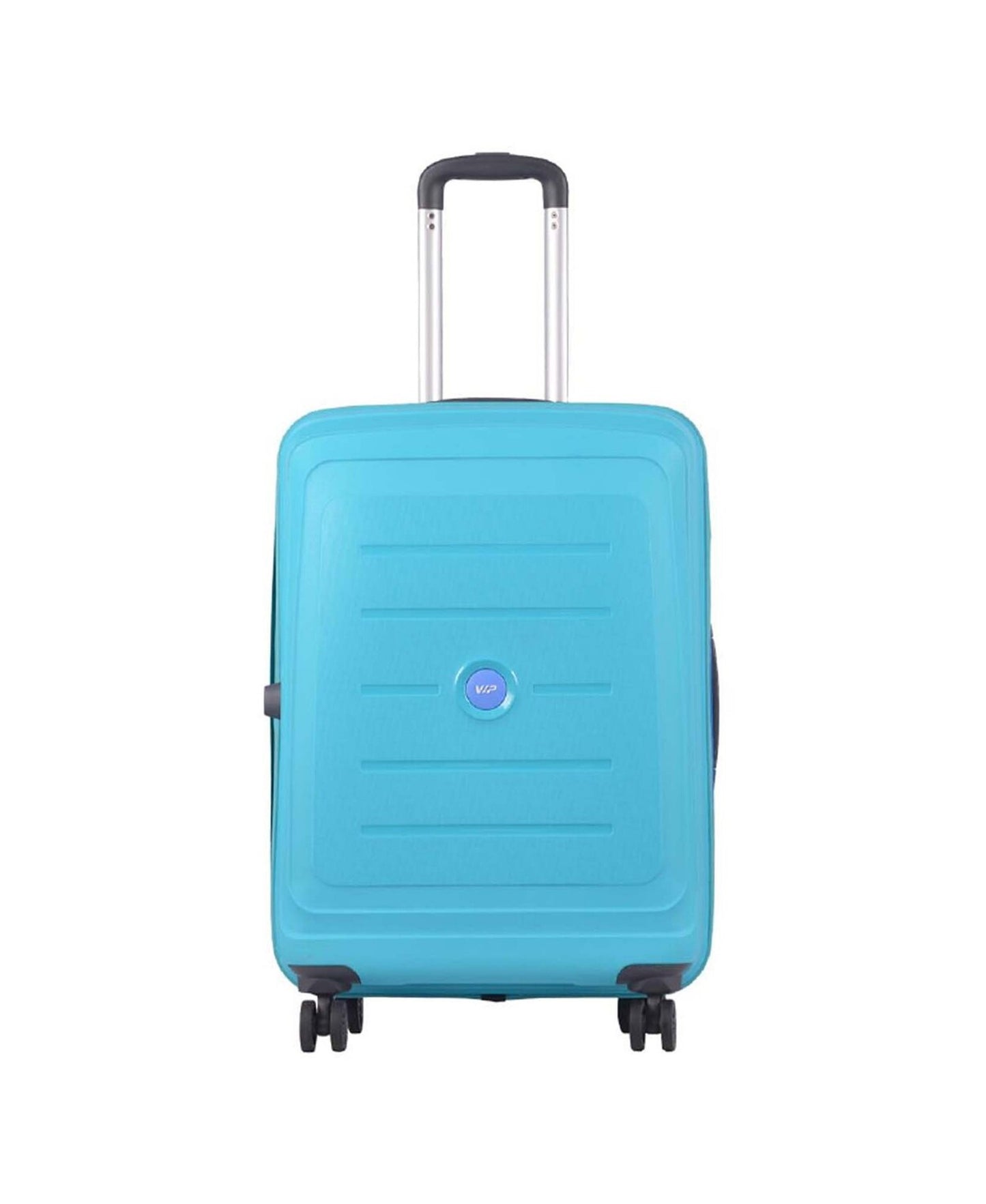VIP 4Wheel Hard Trolley Manama Gold 67cm Blue