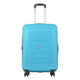 VIP 4Wheel Hard Trolley Manama Gold 76cm Blue